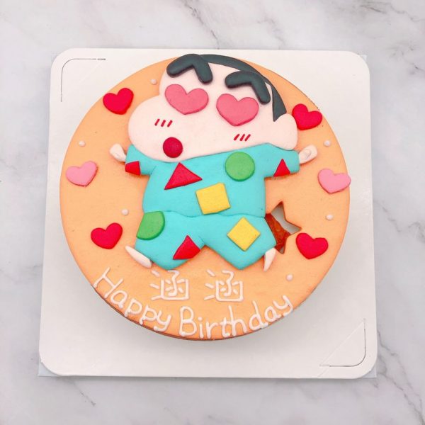 蠟筆小新造型蛋糕推薦，卡通生日蛋糕作品分享