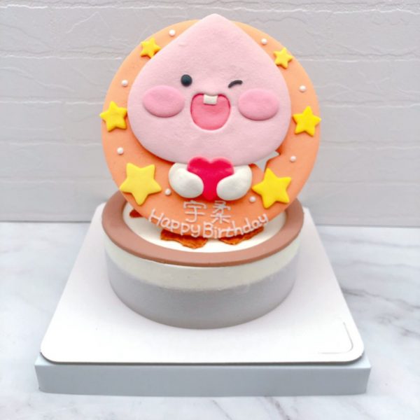 桃子造型蛋糕推薦，台北客製化生日蛋糕宅配