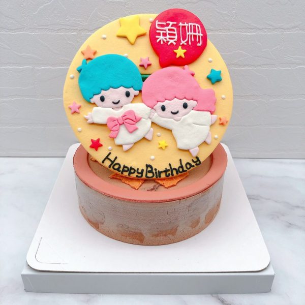 雙子星造型蛋糕推薦，生日蛋糕蛋糕作品分享