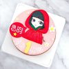 小紅帽生日蛋糕推薦，台北Q版人物客製化蛋糕宅配