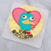 鴨嘴獸泰瑞生日蛋糕推薦，台北卡通造型蛋糕宅配