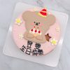 客製化造型蛋糕手作推薦，bonbon bear生日蛋糕作品分享