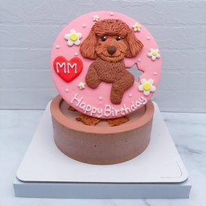 貴賓狗生日蛋糕推薦，台北寵物造型蛋糕宅配分享