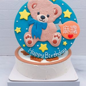 台北熊造型蛋糕推薦，客製化生日蛋糕宅配