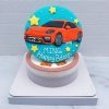 客製化保時捷汽車造型蛋糕 ，Porsche車子生日蛋糕推薦