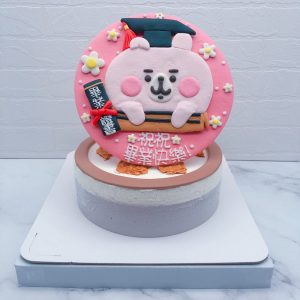 粉紅兔兔生日蛋糕推薦，卡娜赫拉造型蛋糕作品分享