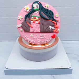 禰豆子生日蛋糕推薦，鬼滅之刃造型蛋糕作品分享