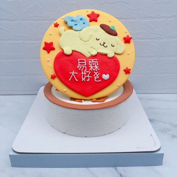 布丁狗造型蛋糕手作推薦，客製化生日蛋糕作品分享