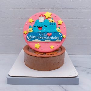 咖波手作造型蛋糕推薦，Capoo客製化生日蛋糕宅配