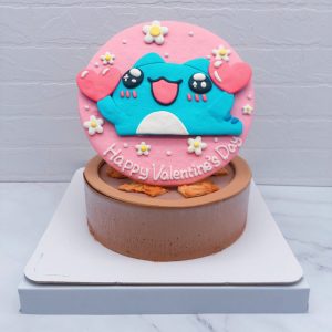 超可愛咖波造型蛋糕作品分享，Capoo拿愛心生日蛋糕推薦