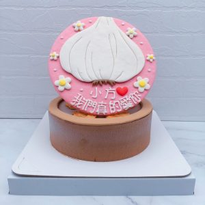 Q版大蒜造型蛋糕推薦，蒜頭客製化生日蛋糕宅配