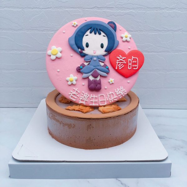 小魔女DoReMi造型蛋糕推薦，瀨川音符生日蛋糕宅配