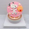 超可愛史努比生日蛋糕推薦，卡通造型蛋糕作品分享