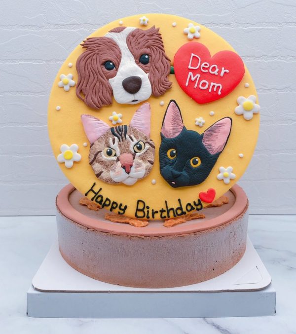 狗狗生日蛋糕推薦，寵物貓咪造型蛋糕宅配分享