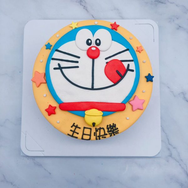 哆啦A夢造型蛋糕推薦，客製化卡通生日蛋糕宅配