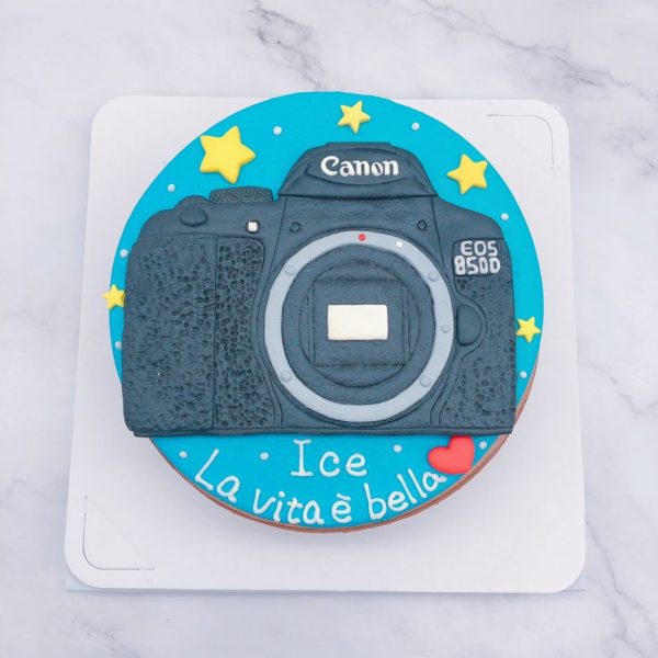 相機造型蛋糕推薦，Canon客製化生日蛋糕宅配