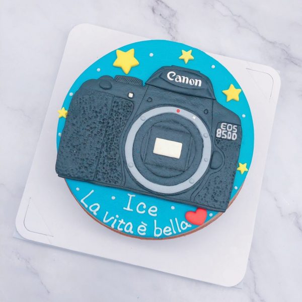 相機造型蛋糕推薦，Canon客製化生日蛋糕宅配