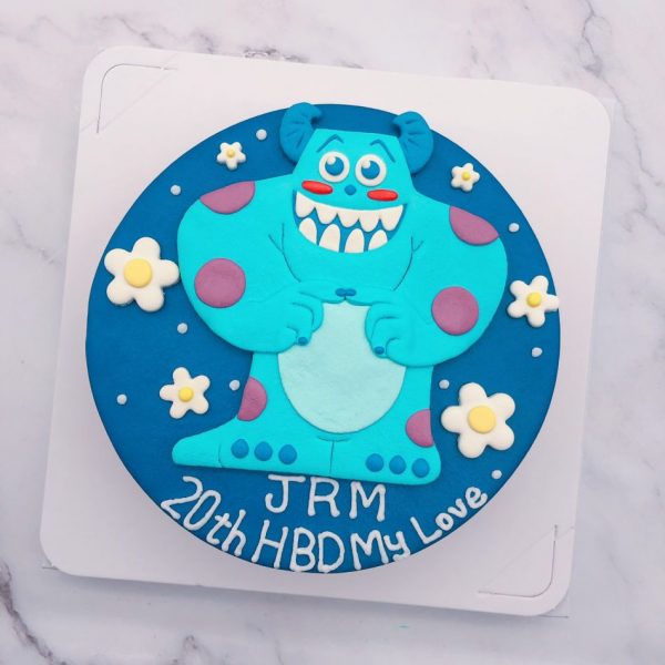 怪獸電力公司生日蛋糕推薦，毛怪造型蛋糕宅配分享