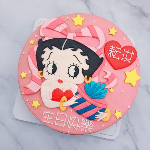 貝蒂娃娃造型蛋糕推薦，台北客製化生日蛋糕宅配分享