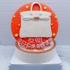 愛馬仕包包造型蛋糕推薦，白色Hermes生日蛋糕宅配分享