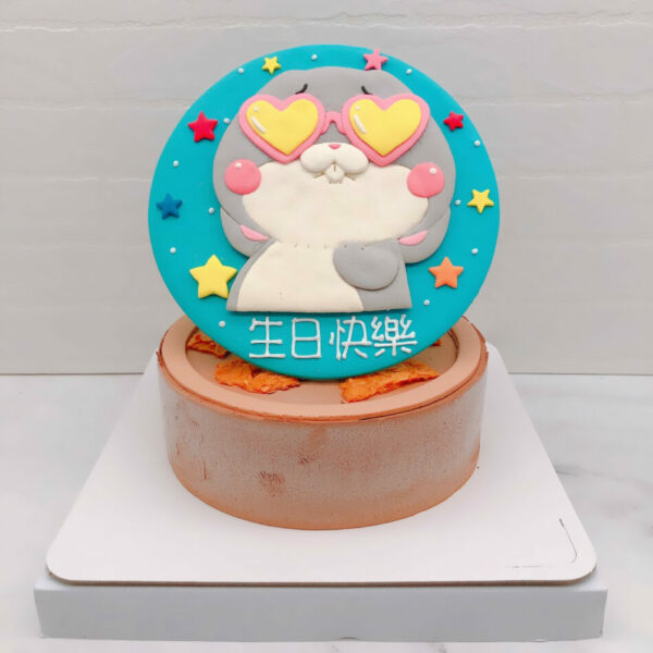 好想兔生日蛋糕作品分享，客製化造型蛋糕宅配推薦