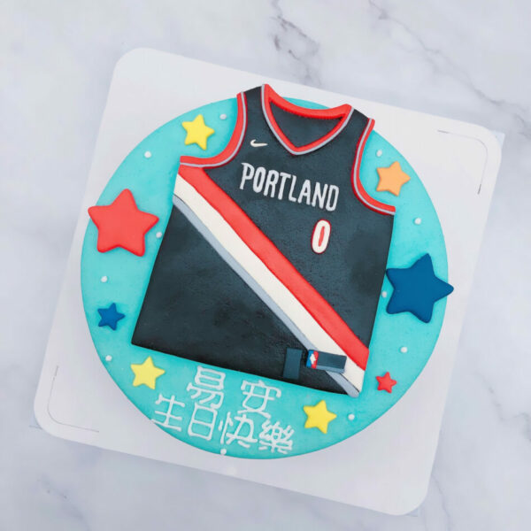 籃球衣造型蛋糕推薦，客製化生日蛋糕宅配分享