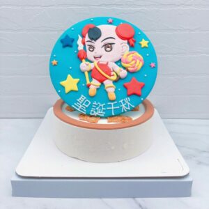 Q版三太子造型蛋糕推薦，哪吒生日蛋糕宅配分享