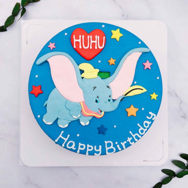 客製化小飛象造型蛋糕推薦，Dumbo生日蛋糕宅配分享