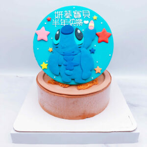 超可愛史迪奇造型蛋糕推薦，卡通客製化生日蛋糕宅配