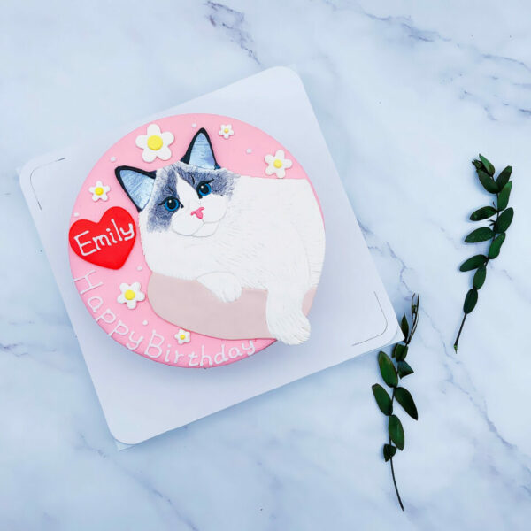 貓咪造型蛋糕推薦，寵物客製化生日蛋糕作品分享