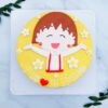 櫻桃小丸子生日蛋糕推薦，台北客製化卡通造型蛋糕分享