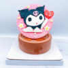 庫洛米造型蛋糕手工捏製，Kuromi客製化生日蛋糕手作分享