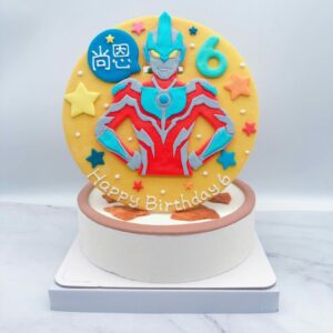 超帥氣超人力霸王生日蛋糕，Ultraman造型蛋糕宅配推薦