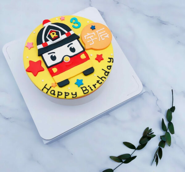 羅伊造型蛋糕推薦，救援小英雄生日蛋糕宅配