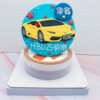 藍寶堅尼造型蛋糕推薦，Lamborghini汽車生日蛋糕宅配分享