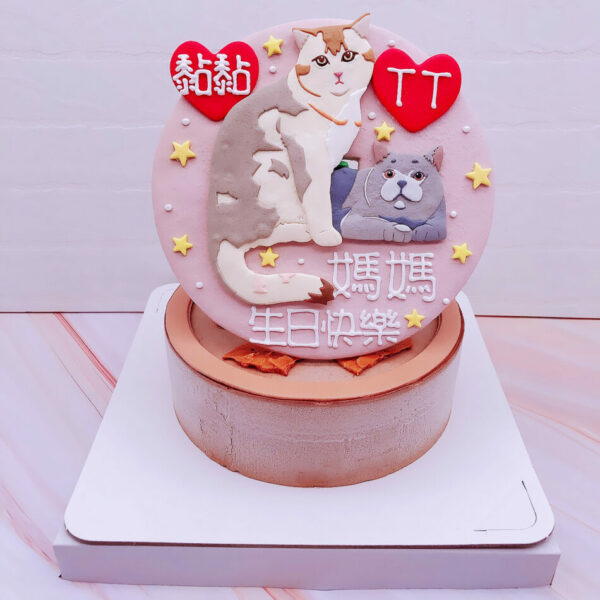 貓咪造型蛋糕推薦宅配，客製化寵物生日蛋糕作品分享