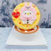 卡娜赫拉p助生日蛋糕推薦，粉紅兔兔造型蛋糕作品分享