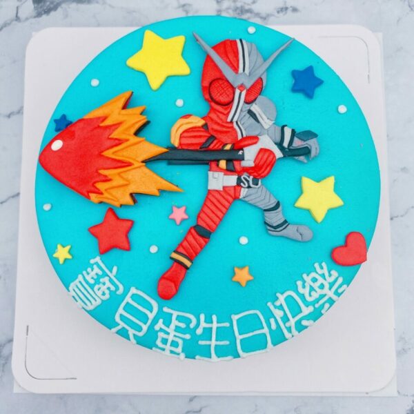 假面騎士Ｗ生日蛋糕推薦，客製化造型蛋糕宅配分享