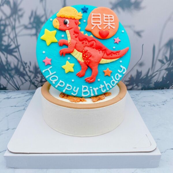 Q版恐龍造型蛋糕推薦，小朋友最愛客製化生日蛋糕宅配