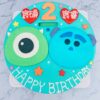 怪獸電力公司毛怪生日蛋糕推薦，大眼仔造型蛋糕宅配分享