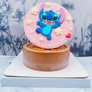 超可愛史迪奇生日蛋糕推薦，卡通客製化造型蛋糕宅配