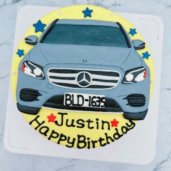賓士汽車造型蛋糕推薦 ，Mercedes-Benz車子生日蛋糕宅配