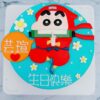 忍者蠟筆小新造型蛋糕推薦，台北卡通生日蛋糕宅配
