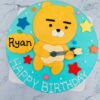 萊恩彈吉他造型蛋糕手作推薦，Ryan生日蛋糕宅配分享