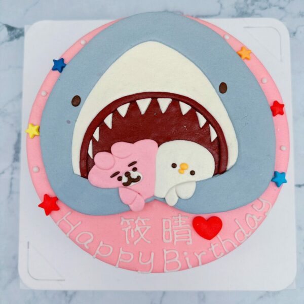 “卡娜赫拉”生日蛋糕推薦，超可愛粉紅兔兔造型蛋糕作品分享