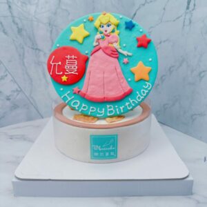 碧姬公主造型蛋糕推薦，瑪利歐系列生日蛋糕宅配分享