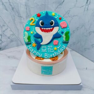 鯊魚寶寶生日蛋糕宅配首選，BABY SHARK造型蛋糕分享