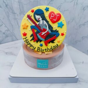 吸血鬼女王艾薇爾生日蛋糕宅配分享，探險活寶造型蛋糕推薦