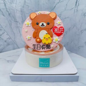 拉拉熊造型蛋糕推薦，懶懶熊生日蛋糕宅配首選