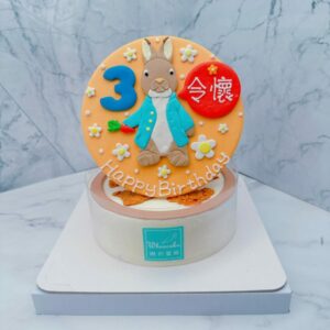 彼得兔客製化蛋糕推薦，兔子生日蛋糕宅配首選